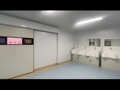 50mm handgemaakte plaat roestvrij staal schoonkamer deuren Custom