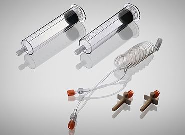 Good price C01-006-10 Double Cylinder 100ml Pressure Injector Syringe online